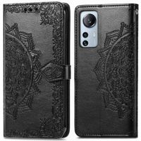 imoshion Etui de téléphone portefeuille Mandala Xiaomi 12 Lite - Noir