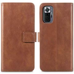 imoshion Étui de télephone portefeuille Xiaomi Redmi Note 10 Pro - Marron