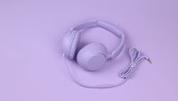imoshion Casque filaires pour enfants - Câble AUX - Limiteur de décibels - Lavender Lilac