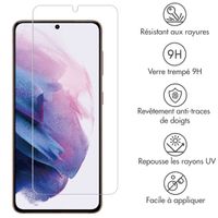 Accezz Protection d'écran en verre trempé Samsung Galaxy S22 Plus / S23 Plus