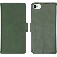 imoshion Étui de télephone portefeuille de luxe Apple iPhone SE (2022 / 2020) / 8 / 7 / 6(s) - Vert