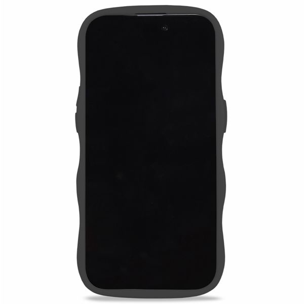 Holdit Coque Wavy iPhone 15 Pro - Black / Mirror