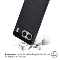 imoshion Coque Brushed OnePlus Nord 4 - Noir