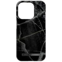 iDeal of Sweden Coque Fashion Apple iPhone 15 Pro - Black Thunder Marble