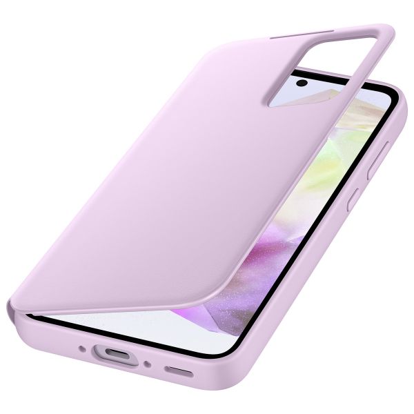 Samsung Original Coque S View Galaxy A35 - Lavender