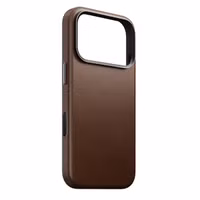 Nomad Coque arrière Traditional Leather avec MagSafe Apple iPhone 17 Pro - Marron