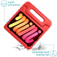 imoshion Coque kidsproof avec poignée iPad Mini 6 (2021) - Rouge