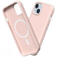 RhinoShield ﻿Coque SolidSuit MagSafe Apple iPhone 15 Plus - Classic Blush Pink