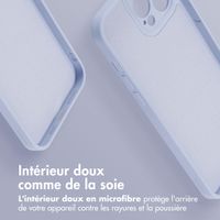 imoshion Coque Couleur avec MagSafe iPhone 13 Pro Max - Lilas