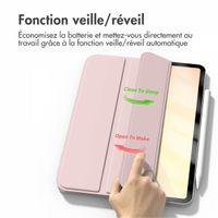 imoshion Magnetic etui de téléphone portefeuille Apple iPad Pro 12.9 (2020/2021/2022) - Rose