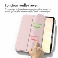 imoshion Magnetic etui de téléphone portefeuille iPad Pro 12.9 (2020/2021/2022) - Rose