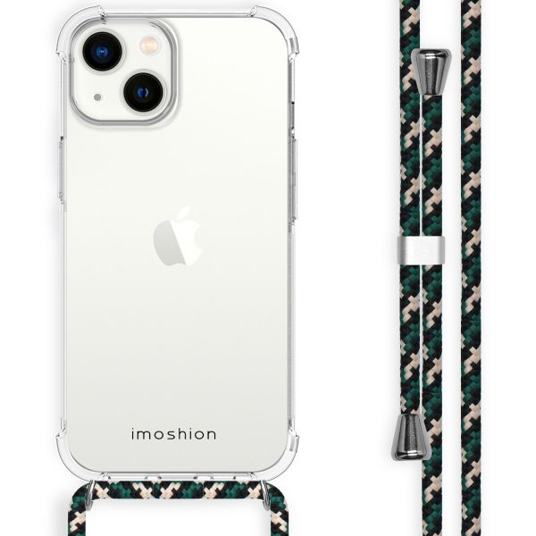 imoshion Coque avec dragonne Apple iPhone 14 - Green Multi Color