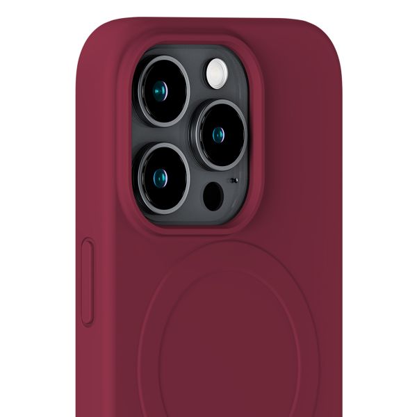Holdit Coque MagSafe Apple iPhone 15 Pro - Red Velvet