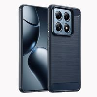 imoshion Coque Brushed Xiaomi 14T Pro - Bleu foncé