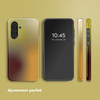 Selencia Coque arrière Vivid Samsung Galaxy A36 / A56 - Gradient Olive Dust