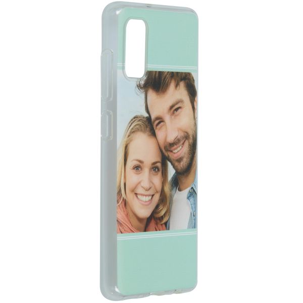 Concevez votre propre coque en gel Samsung Galaxy A41 - Transparent