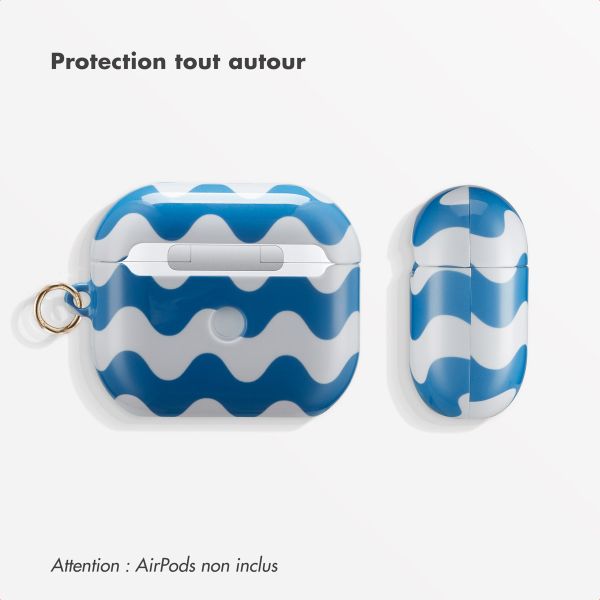 Selencia Coque Vivid Apple AirPods 3 - Wave Vibes Classic Blue