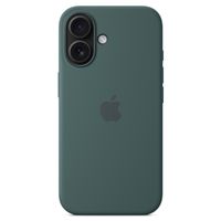 Apple Coque en silicone MagSafe iPhone 16 - Lake Green