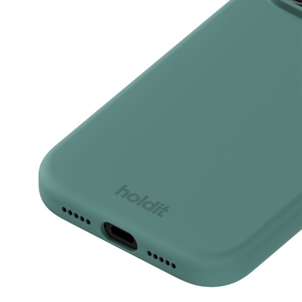 Holdit Coque Silicone Apple iPhone 17 Pro - Moss Green