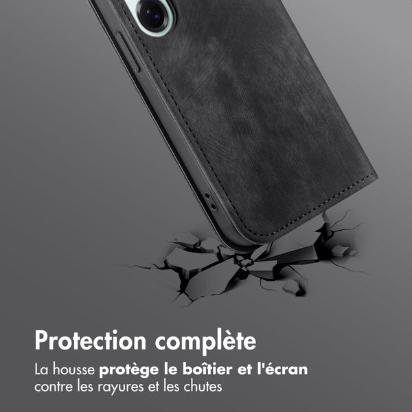 imoshion Étui de téléphone portefeuille Slim Samsung Galaxy S26 Ultra - Noir