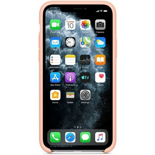 Apple Coque en silicone Apple iPhone 11 Pro - Grapefruit