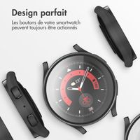 imoshion Coque rigide à couverture complète Samsung Galaxy Watch 5 - 40 mm - Noir
