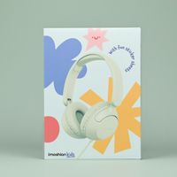 imoshion Casque filaires pour enfants - Câble AUX - Limiteur de décibels - Mint Green