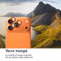 imoshion Protection d'objectif d'appareil photo (pack de 2) Apple iPhone 17 Pro / 17 Pro Max - Orange