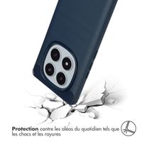 imoshion Coque Brushed Xiaomi Redmi Note 14 Pro (4G) - Bleu foncé