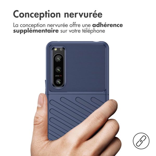 imoshion Coque arrière Thunder Sony Xperia 5 IV - Bleu