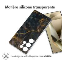 imoshion Coque Design Samsung Galaxy S25 Ultra - Black Marble