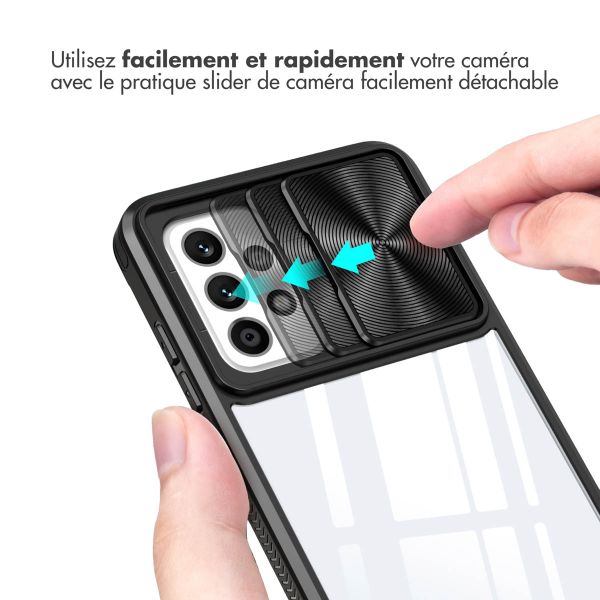 imoshion Coque arrière Camslider Samsung Galaxy A52(s) (5G/4G) - Noir