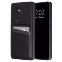 imoshion Coque arrière avec porte-cartes et support Samsung Galaxy S26 Plus - Noir