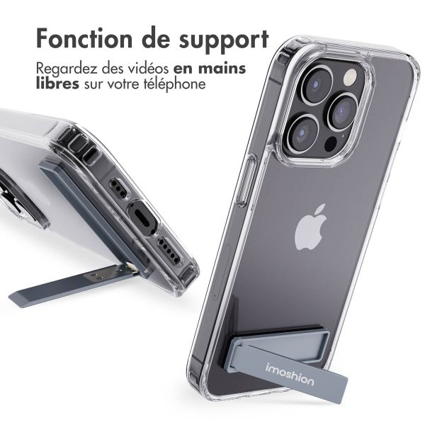 imoshion Coque Stand Apple iPhone 14 Pro Max - Transparent