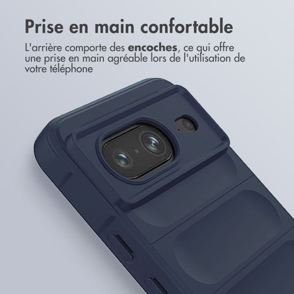 imoshion EasyGrip Backcover Google Pixel 8 - Bleu foncé