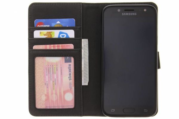 Étui de télephone portefeuille Samsung Galaxy J5 (2017) - Noir