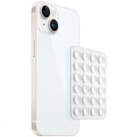 Selencia Pack de 2 Supports de téléphone à ventouse - Blanc