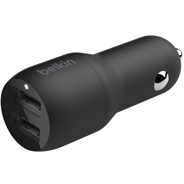 Belkin Boost↑Charge™ Dual USB Car Charger - 24W - Noir