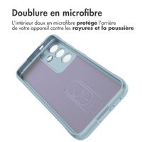 imoshion Coque arrière EasyGrip Samsung Galaxy S24 - Bleu clair