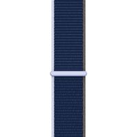 Apple Bracelet Sport Loop Apple Watch Series 1 t/m 9 / SE (38/40/41 mm) | Series 10 / 11 (42 mm) - Abyss Blue