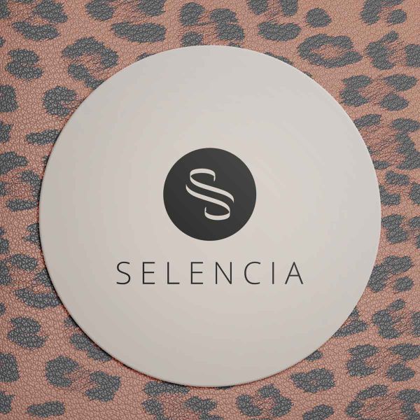 Selencia Coque Laptop Sabi imprimé panthère Apple MacBook Pro 14 pouces (2021 / 2023 M3 chip / 2024 M4 chip / 2025 M5 chip) - Mocha Brown