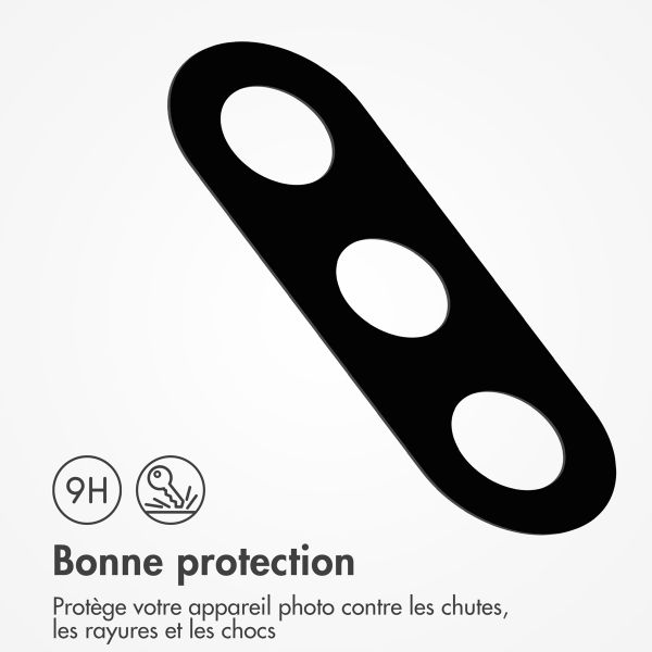 imoshion Lot de 2 protections d'objectif de caméra Samsung Galaxy A36 / A56- Noir