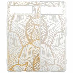 imoshion Coque Design Google Pixel 6a - Golden Leaves