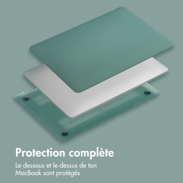 imoshion Coque Laptop Apple MacBook Pro 14 pouces (2021 / 2023 M3 chip / 2024 M4 chip / 2025 M5 chip) - Vert foncé