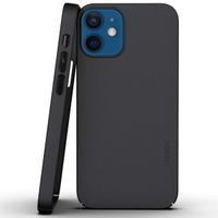 Nudient Coque Thin iPhone 12 Mini - Ink Black