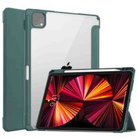 imoshion Coque tablette rigide Trifold Apple iPad Pro 11 (2022 / 2021 / 2020 / 2018) - Vert
