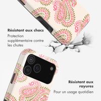 Selencia Coque arrière Vivid Apple iPhone 17 Pro Max - Paisley Blush