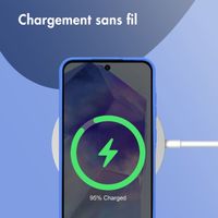 imoshion Coque Couleur Samsung Galaxy A36 / A56 - Cobalt Blue