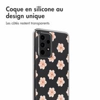 imoshion Coque Design Samsung Galaxy A52(s) (5G/4G) - Floral Peach