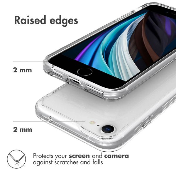Accezz Coque Xtreme Impact Apple iPhone SE (2022 / 2020) / 8 / 7 / 6(s) - Transparent